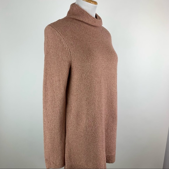 J. Jill Dusty Rose Funnel Neck Sweater Small - Picture 4 of 13